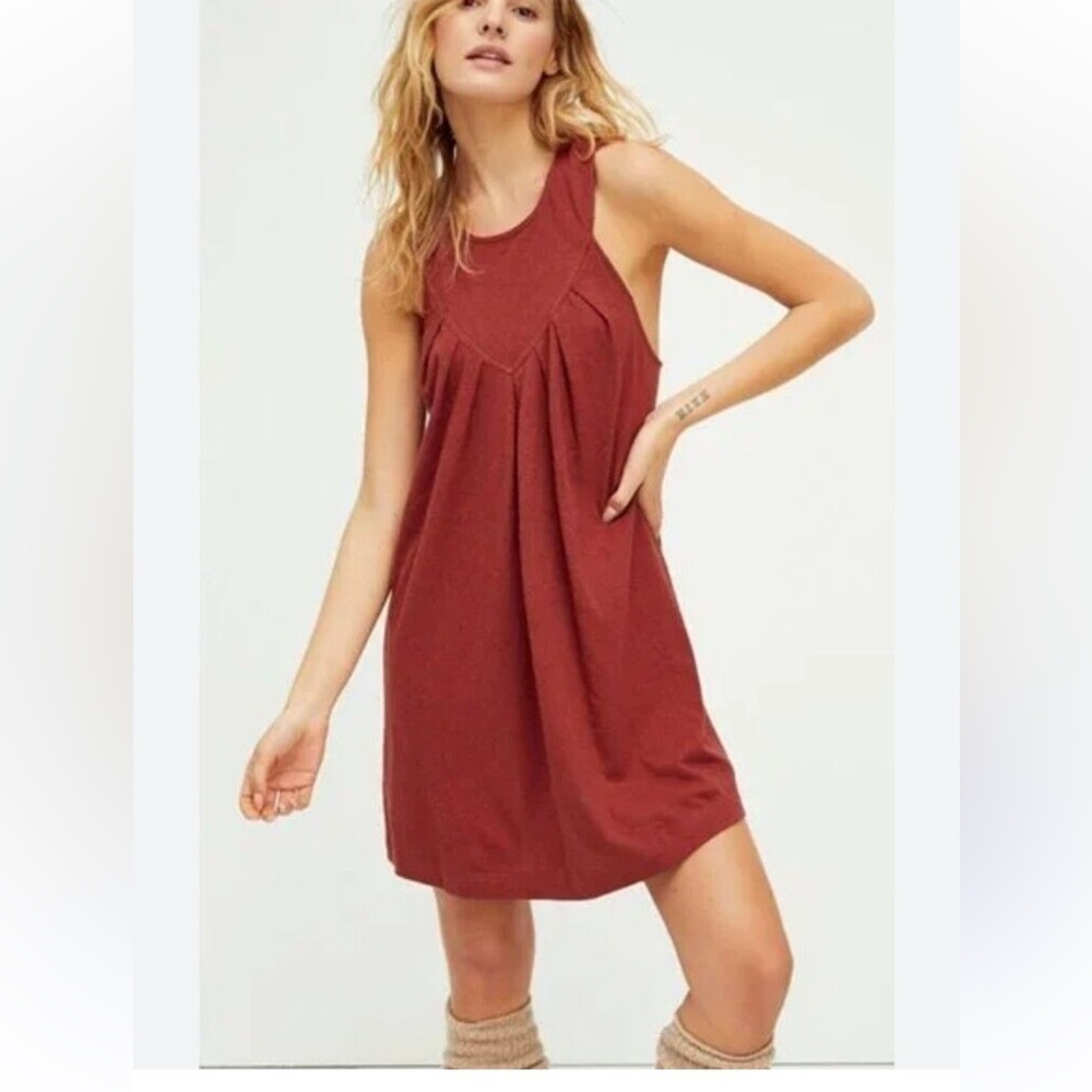 Free People Beach Beat the Heat Tunic Cowboy Size Medium